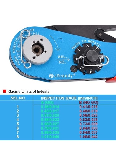 Jrready Yjq-mh800 Pin Sıkma Aleti