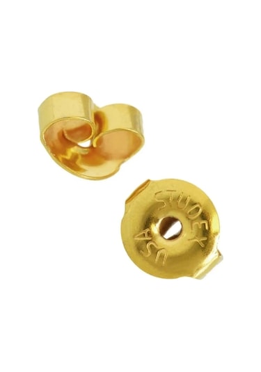 Studex Kulak Delme İçin Küpe Küpeleri 168276755 Açık Sarı