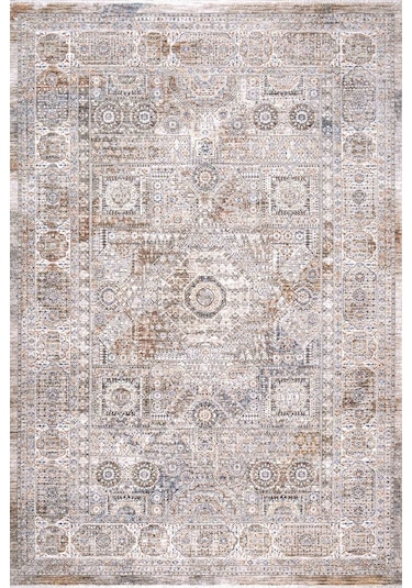 Bahariye Halı Ventura Vintage Halı Vn01 Kahve Renkli