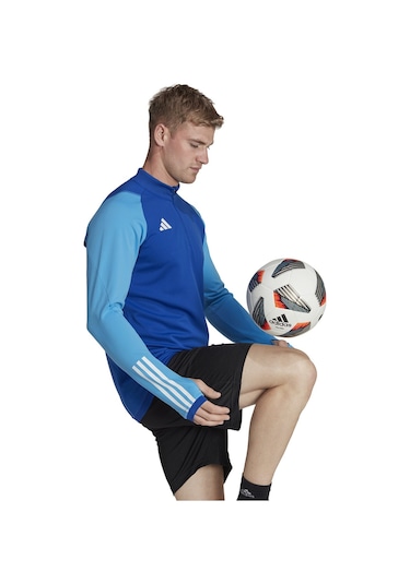 Adidas Tiro23 C Tr Top Erkek Futbol Uzun Kollu Antrenman Üstü Hu1309 Mavi 001