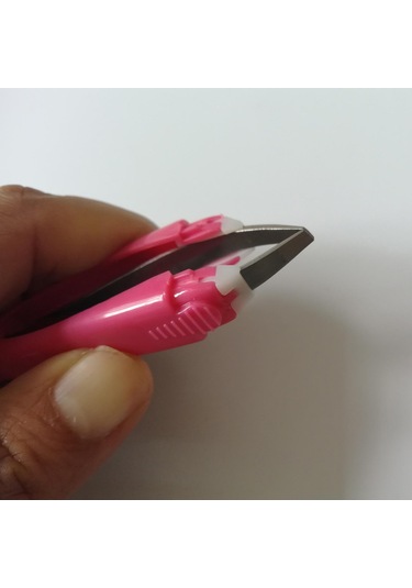 Dolıty Eğimli Kaş Cımbız Ev Salon Için Dayanıklı Pembe Pembe