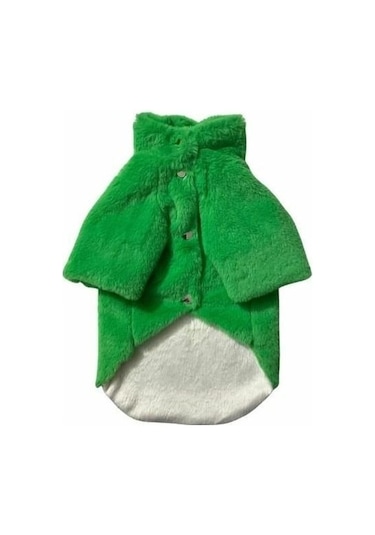 Gedyco Toscano Küçük Irk Köpek Yeşil Peluş Kaban