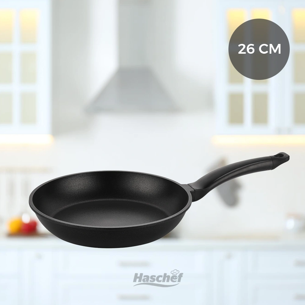 Kristal Döküm Tava 26 Cm Siyah