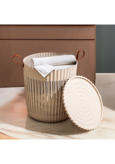 Porsima 4315 Cappuccino 3'lü Sepet Seti Banyo Mutfak Organizeri