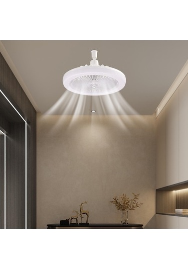Trendooze Vantilatörü Tavan Suntek Magideal Led E27 So Sıcak Işık