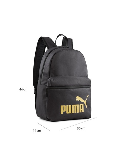 Puma Phase 22 Litre Çocuk Siyah Sırt Çantası 07994303 Siyah