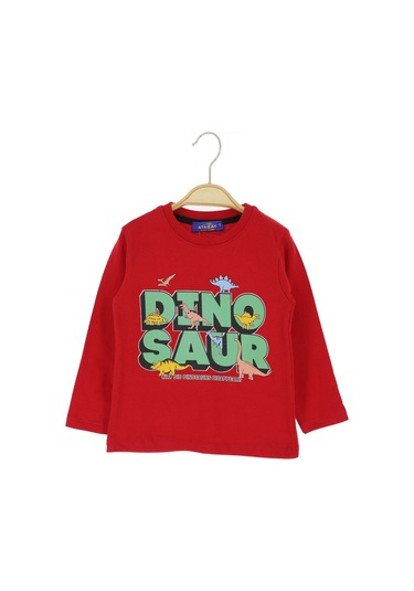 Crassi Erkek Çocuk Sweatshirt Yazılı Bordo