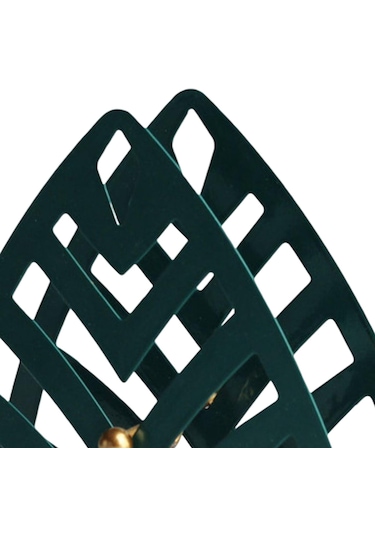 Dolıty Açık Patios Oturma Odası Için Retro Metal Yeşil Yeşil