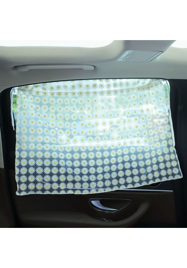 Suofeng Güneşten Ve Uv'den Koruma, Desenli Oyma Ahşap Dokuma Araba Perdeği, Çiçek Desenli, Özellikli, Kolay Kurulum, Ev Ve Araba İçin Uygun