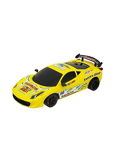 Toysan Sürtmeli Racing Süper Car 1:12 Toy-14 Sarı