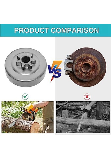 Nayomiglow Debriyaj Ayırıcı Pasif Disk Salyangoz Solucan Bileşeni Stihl Steel Ms 210 230 250 İçin Uygundur Diğer