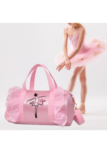 Suntek Seyahat Dans Sporları Için Çocuklar Bale Çantası B2