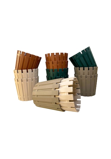 Akasya Çit Model 27 Cm Balkon Saksı