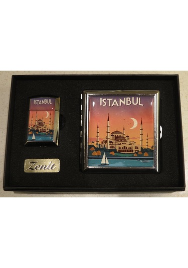 Sigara Tabakası Ve Çakmak Seti-Istanbul
