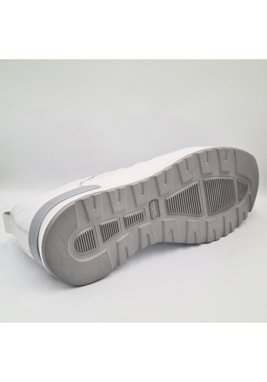Libero 4195 Beyaz Hakiki Deri Erkek Günlük Casual Sneaker