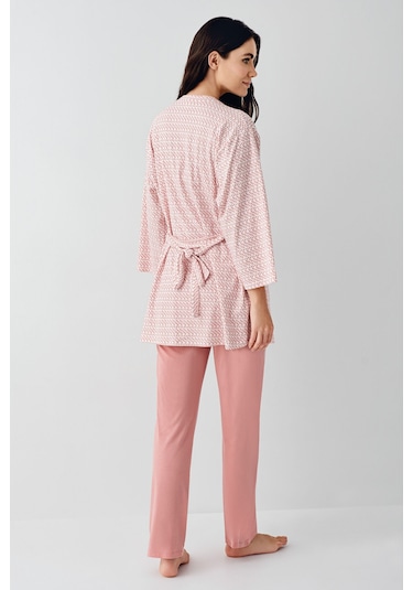 Pierre Cardin Kadın Pembe Sabahlık Pembe