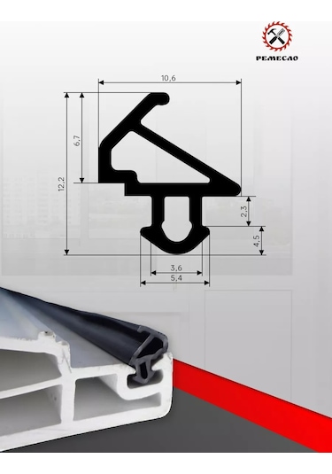 Remeslo Pvc Pencere Ve Kapılar İçin Kbe 228 Conta 50569313 Diğer