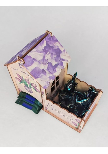 Woodiks Çay Evi Paketler İçin Stand 8 Mart 210432894 Bej