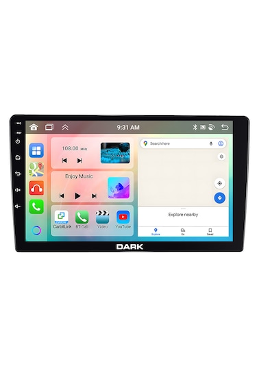Dark 10" Ips Android 13, 4gb Ram 64gb Hafıza 2dın Carplay & An...