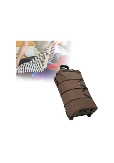 Suntek Duffel Çantası Dış Hava Spor Gezileri Için Kahverengi Kahverengi