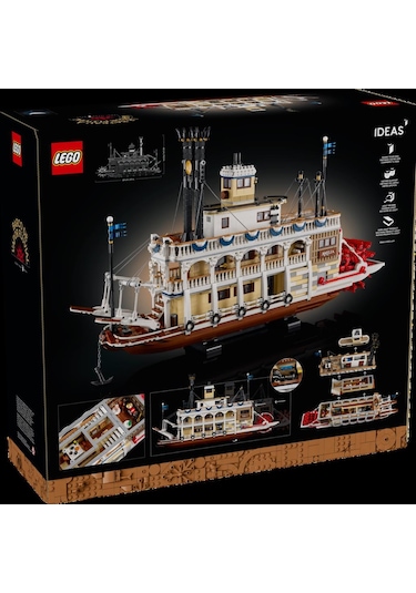 Lego İdeas 21356 Buharlı Nehir Gemisi
