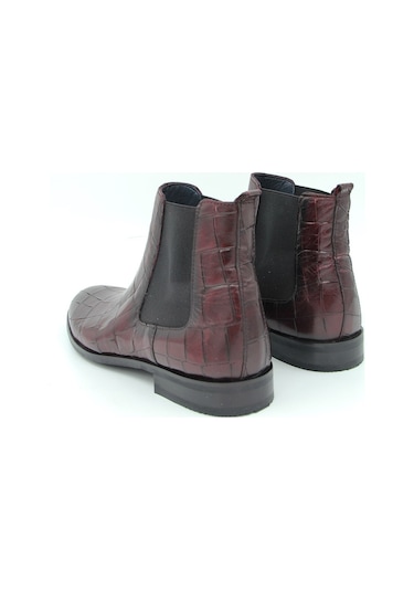 Luciano Bellini Bj3001 Reptil Erkek Klasik Bot - Bordo-bordo Bordo Luciano Bellini Bj3001 Reptil Erkek Klasik Bot - Bordo-bordo Bordo