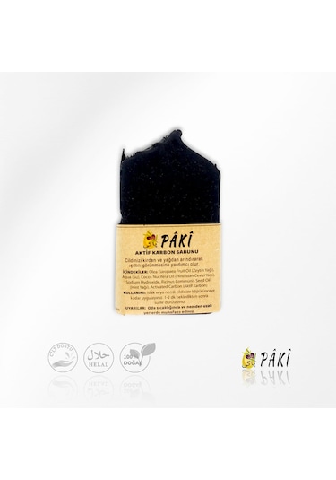 Aktif Karbon Sabunu 160gr 1 Adet
