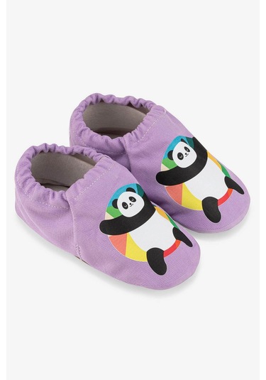 Hopfrög Kids Panda Bear Hyper Mor Gül Barefoot Akıllı Patik Mor