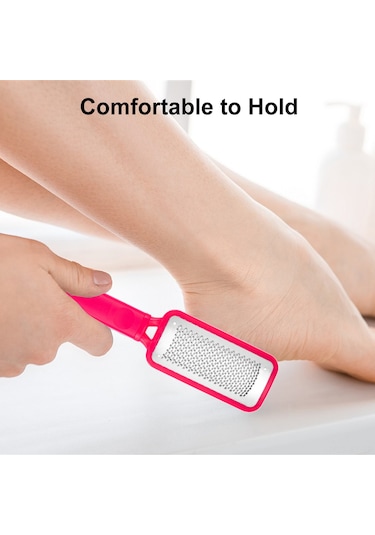 Shineyee Ayarlanabilir Uzunluklu Çelik Yüzeyli Nasır Ve Ölü Deri Giderme Pedikür Aleti