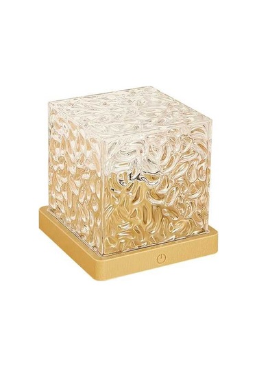 Novahub Usb/batarya Şarjlı 16 Renkli Uzaktan Kumandalı Döner Su Dalgası Led Lamba Çok Renkli