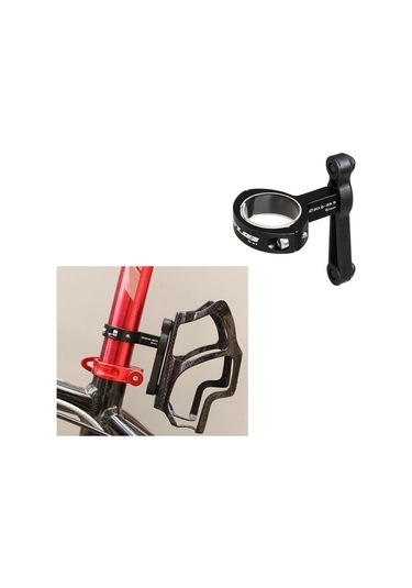 Dolıty Bisiklet Su Şişesi Kafesi Tutucu Raf Gidon Seatpost Siyah
