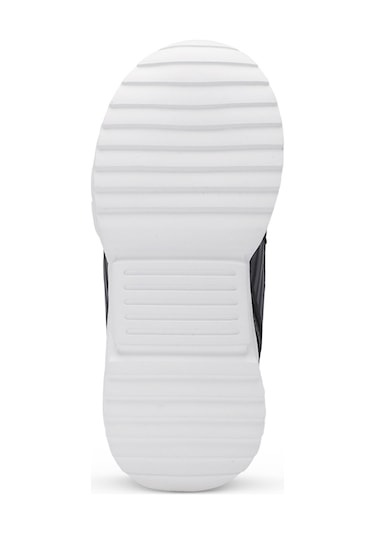 Slazenger KENDALL Çocuk Cırt Cırtlı Siyah / Koyu Gri Günlük Spor Ayakkabısı