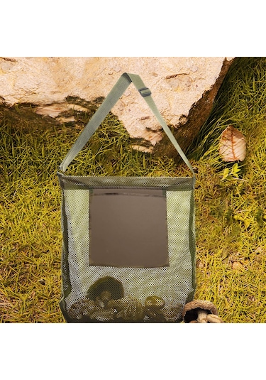 Homyl Katlanabilir Yiyecek Toplama Çantası Meyve Örgüsü