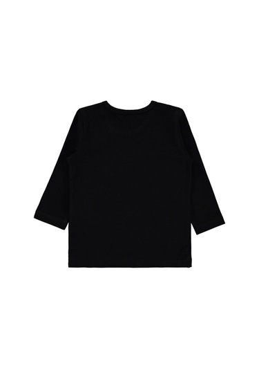 Civil Baby Kız Bebek Sweatshirt 6-18 Ay Siyah 19958733223w1-2 Siyah