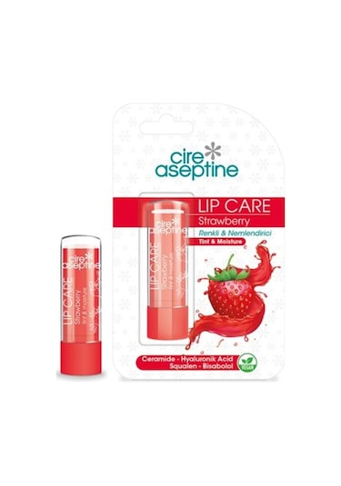Cire Aseptin Çilekli Dudak Bakım Kremi 4,5 Gr
