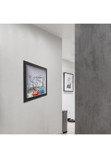 Geekyou Seyahat Anıları Kutusu: 8x8 İnç Biletli Harita Gösterici, Macera Hatıraları Sergi Sandığı Ve Koleksiyon Kutusu