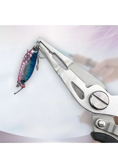 Pazly Ve Pensesi: Paslanmaz Makas Kancalı İle Dayanıklı Çok Çıkarıcı Çengel Çelik Balıkçı Amaçlı Ap