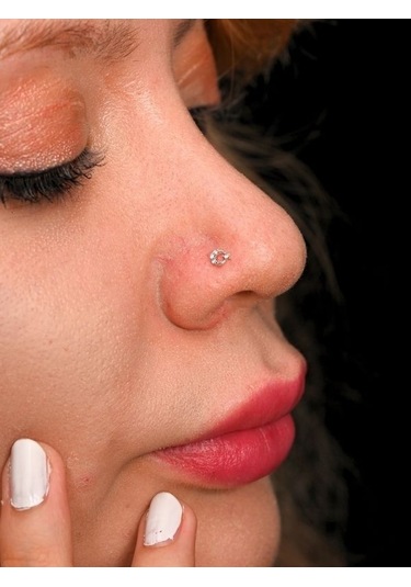 Gümüş Zirkon Taş Ay Yıldız Figür Hızma 925 Ayar Hızma-hızma43 Gümüş