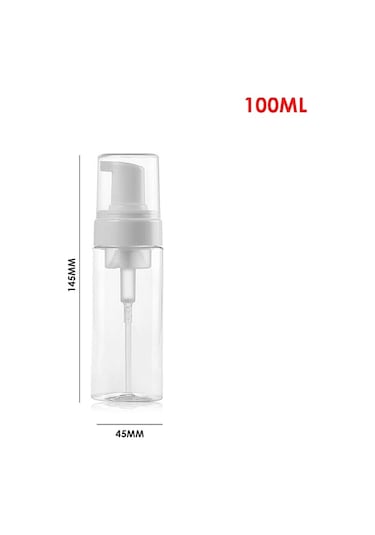 100 Ml-30/60/100/150 Ml Şeffaf Köpük Şişe Sıvı Sabun Şanti Köpük Noktaları Şişeleme Şampuan Losyon Duş Jeli Köpük Pompası Şişeleri