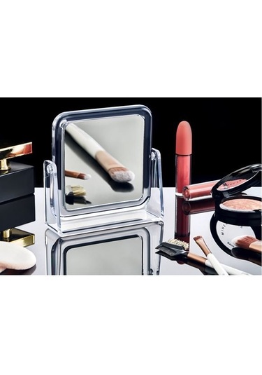 Periboia 360 Derece Dönen Yakınlaştıran Kare Makyaj Aynası Çok Renkli