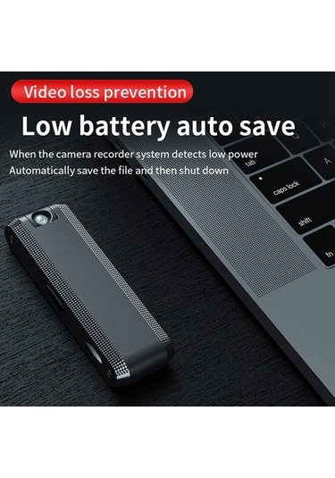 Createtech Ecverbyh Hd 1080p Mini Kamera, Ses Kaydedici, Gece Görüşlü, Hareket Algılamalı