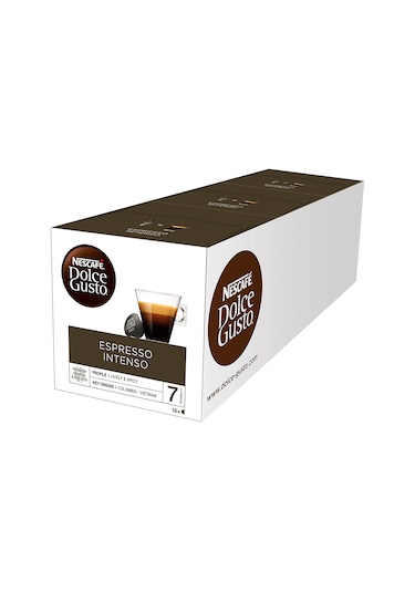 Nescafe Dolce Gusto Espresso Intenso Ekstra Krema Kapsül Kahve 3 x 16'lı