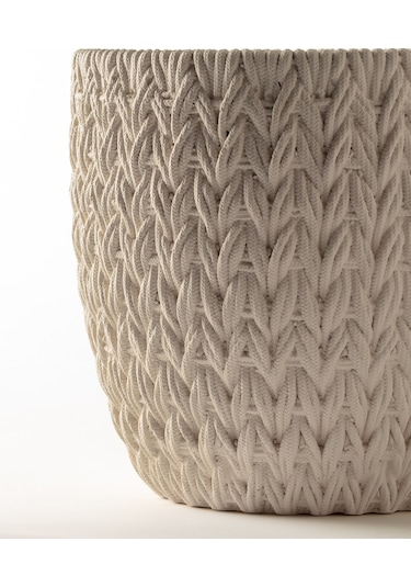 Dolly Saksı - Ekru - 26 Cm 8684427125182 Diğer