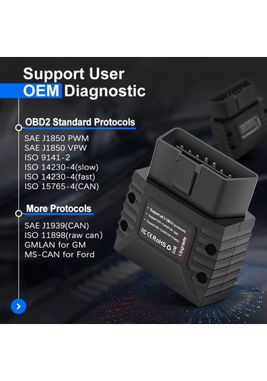 Vlinker Mc + 4.0 Obd2 Araç Teşhis Cihazı
