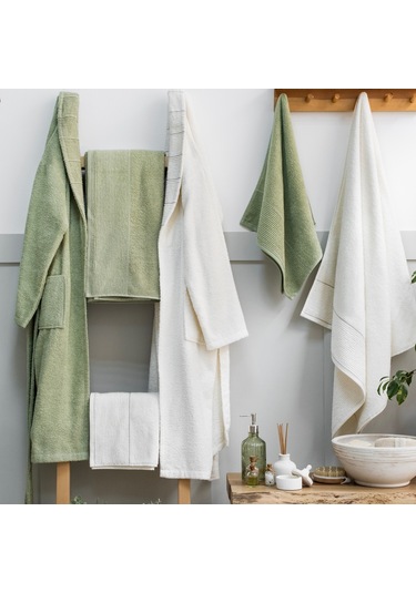 Schafer Home Jadore Banyo Seti 6 Parça-yeşil Yeşil