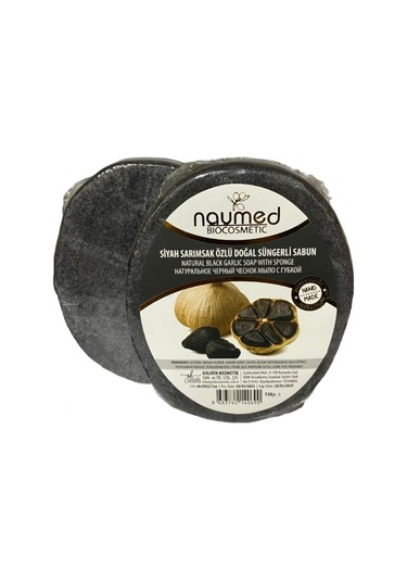 Siyah Sarımsak Özlü Batık Ve Çilek Bacak Onarımına Yardımcı Doğal Süngerli Sabun 130gr Sonbahar