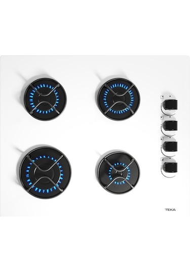 Teka GBE 64002 KBC Beyaz Ankastre Ocak