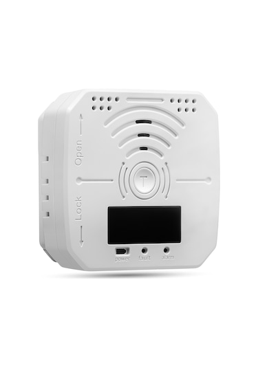 3 Paket Karbon Monoksit Dedektörleri Taşınabilir Co Beyaz