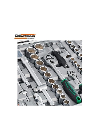 Mannesmann 98450 Lokma Anahtar Takımı 232 Parça.  Metrik
