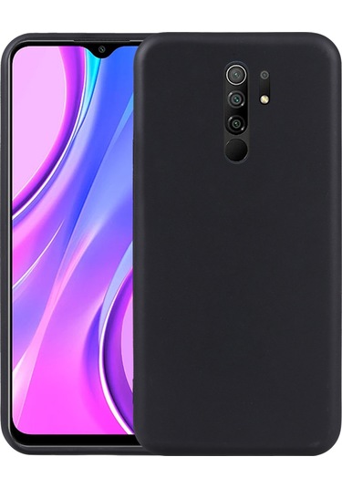 Xiaomi Redmi 9 Tpu Telefon Kılıfı İçin Siyah